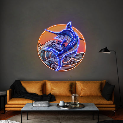 Late Afternoon Fishing Led Neon Sign Light Custom Led Signs