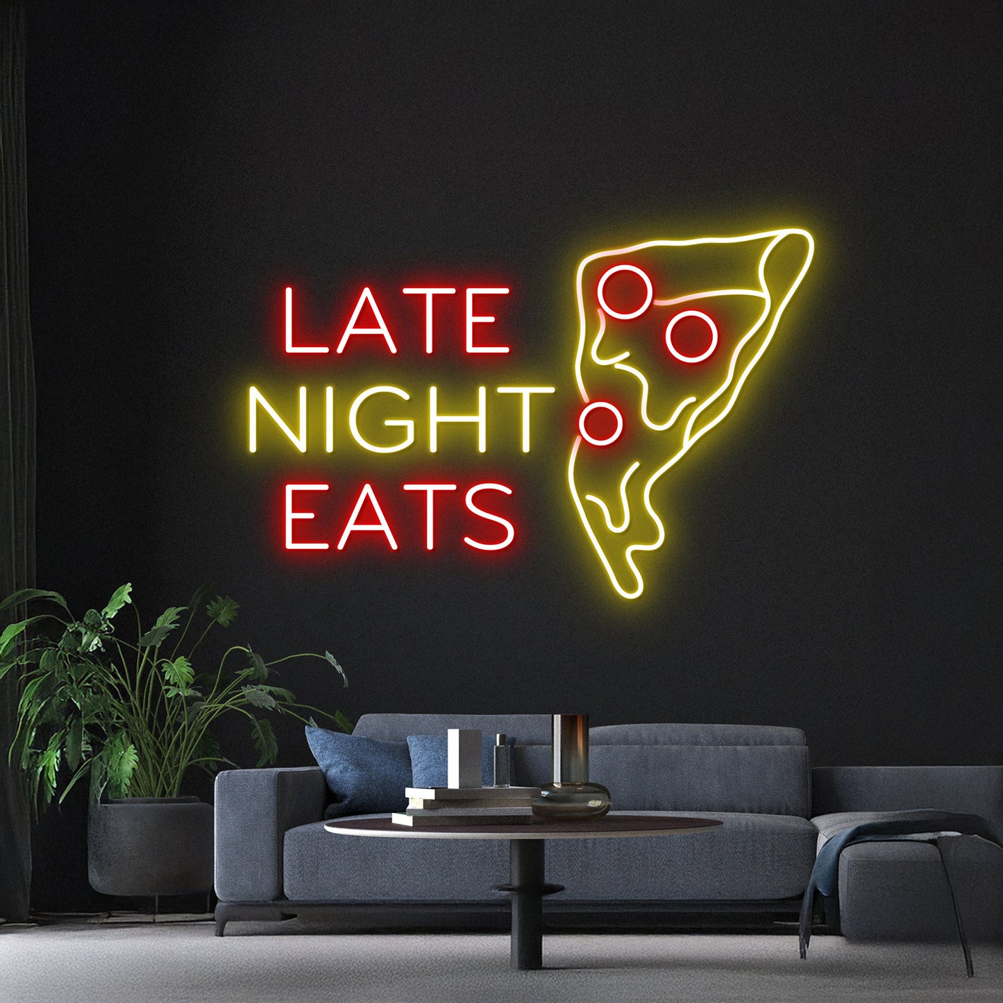 Late Night Eats Led Sign