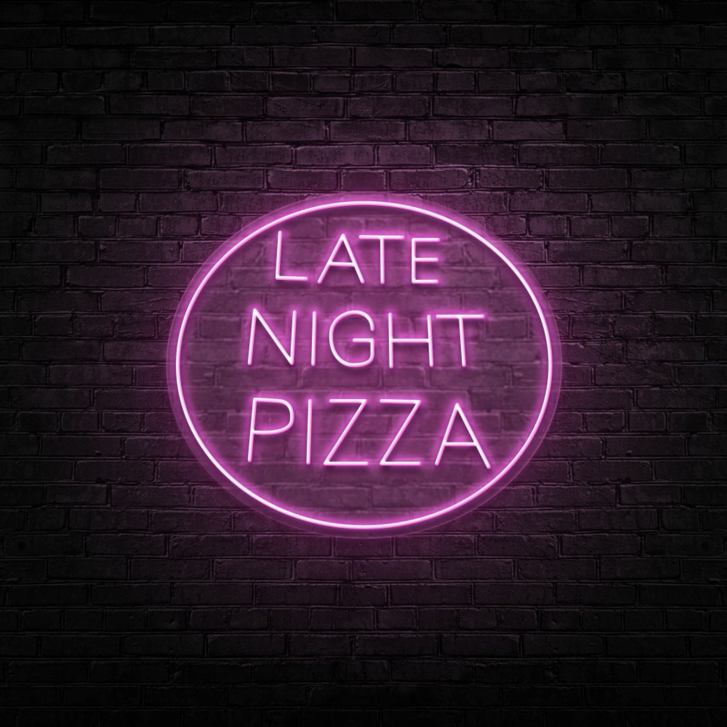 Late Night Pizza Perfect Neon Accent For Late Night Snacks | Shineneon