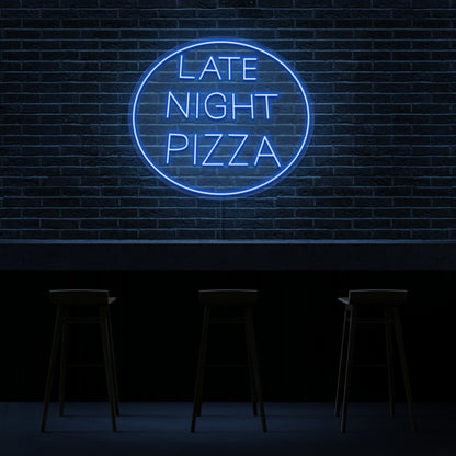 Late Night Pizza Perfect Neon Accent For Late Night Snacks | Shineneon