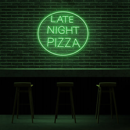Late Night Pizza Perfect Neon Accent For Late Night Snacks | Shineneon