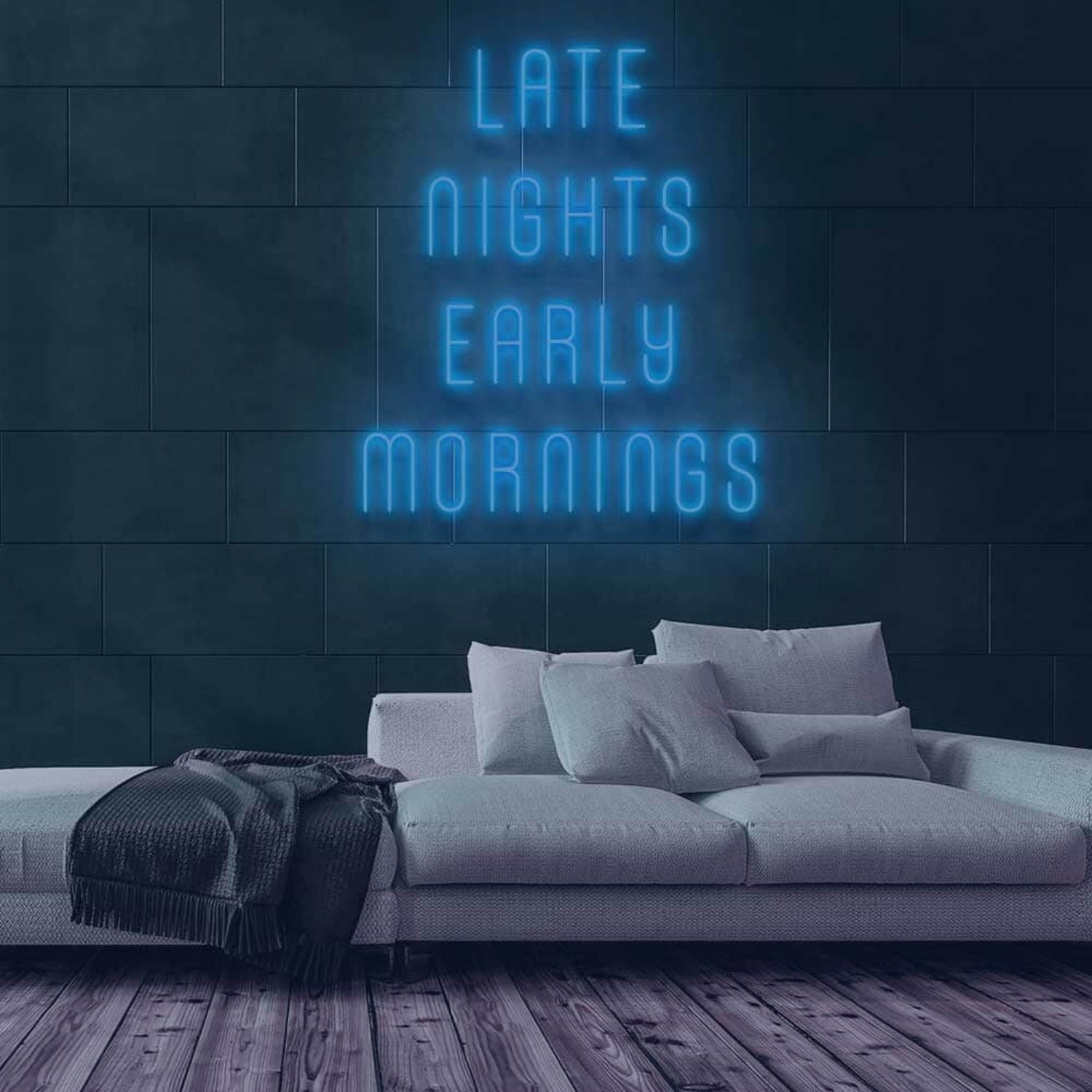 Late Nights Early Mornings Led Neon Sign | Shineneon