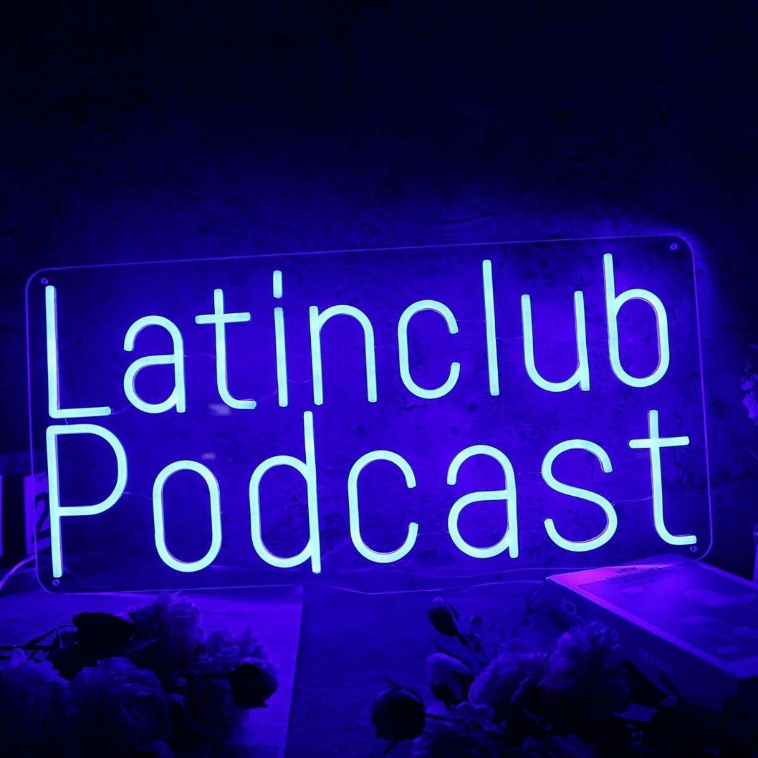 Latinclub Podcast Blue Led Neon Sign - Shineneon