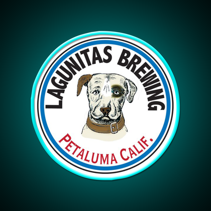 Laughing Brewing Puppy Beer Bar Decor Led Neon Sign Rgb Color - Size and dimension reference