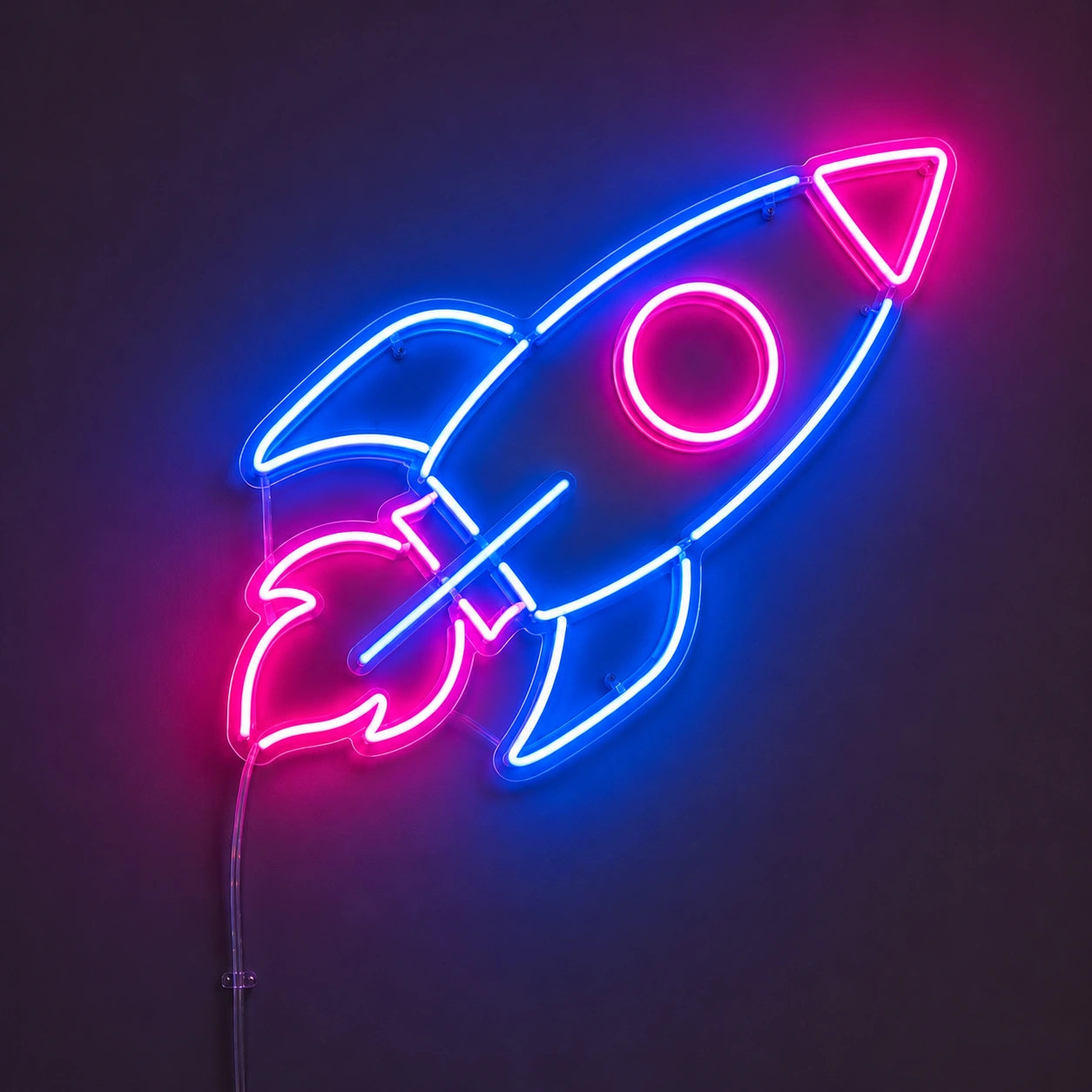 Launch Rocket Neon Sign LED Neon Sign main product image