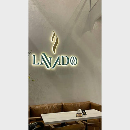Lavado Reserved 3D Backlit Channel Letters Led Light Sign - Shineneon