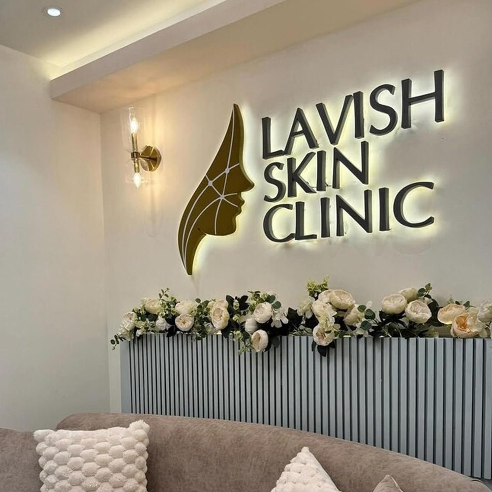 Lavish Skin Clinic 3D Backlit Channel Letters Led Light Sign - Shineneon