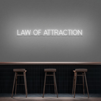 Law Of Attraction Neon Sign | Shineneon
