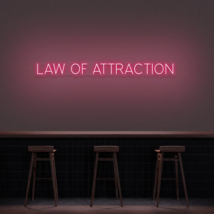 Law Of Attraction Neon Sign | Shineneon