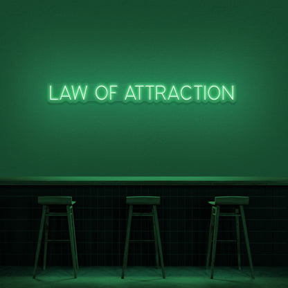 Law Of Attraction Neon Sign | Shineneon
