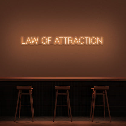 Law Of Attraction Neon Sign | Shineneon