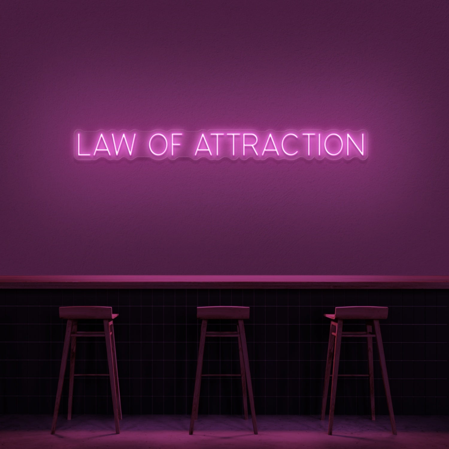 Law Of Attraction Neon Sign | Shineneon