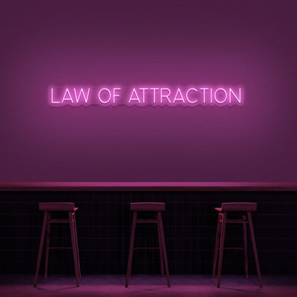 Law Of Attraction Neon Sign | Shineneon