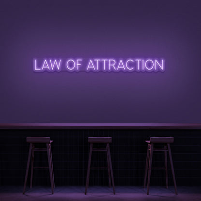 Law Of Attraction Neon Sign | Shineneon