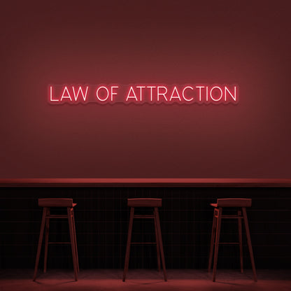 Law Of Attraction Neon Sign | Shineneon