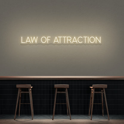 Law Of Attraction Neon Sign | Shineneon