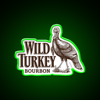 Lawrenceburg Wild Turkey Bourbon Beer Bar Decor Led Neon Sign Rgb Color - LED neon sign view 8