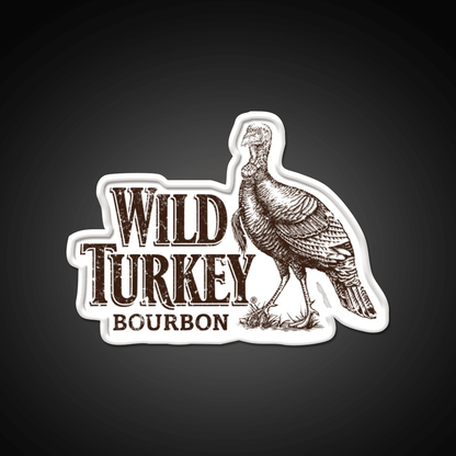 Lawrenceburg Wild Turkey Bourbon Whiskey Drink Bar Led Neon Sign Rgb Color - Shineneon