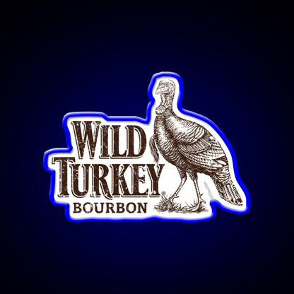 Lawrenceburg Wild Turkey Bourbon Whiskey Drink Bar Led Neon Sign Rgb Color - Shineneon