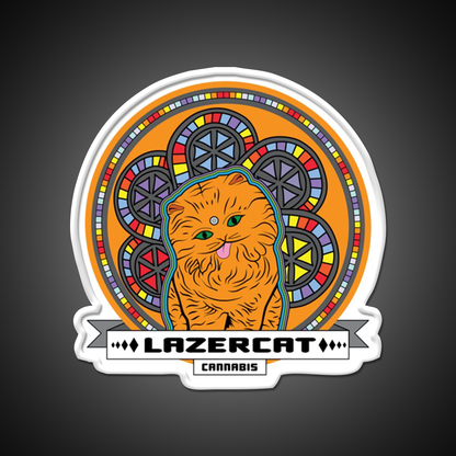Lazercat Hemp Inspired Green Leaf Led Neon Sign Rgb Color - LED neon sign view 11