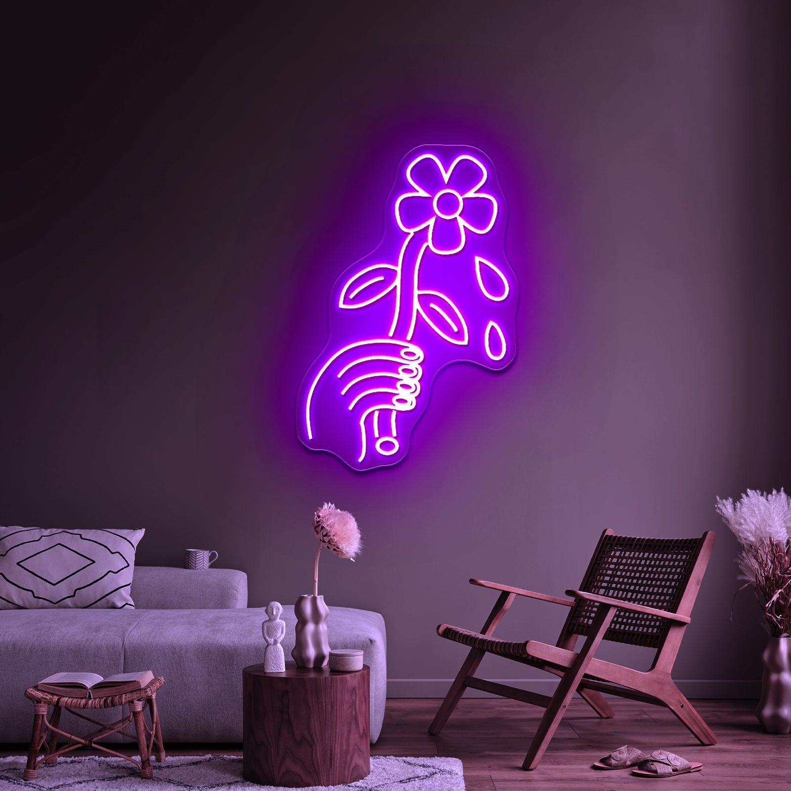 Lazy Daisy Artistic Neon Signs Wall Art Led Signs - Shineneon