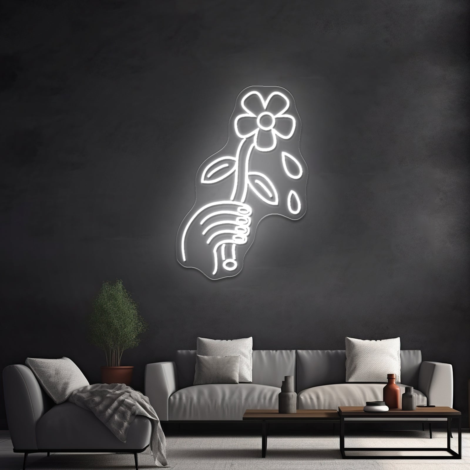 Lazy Daisy Artistic Neon Signs Wall Art Led Signs - Shineneon