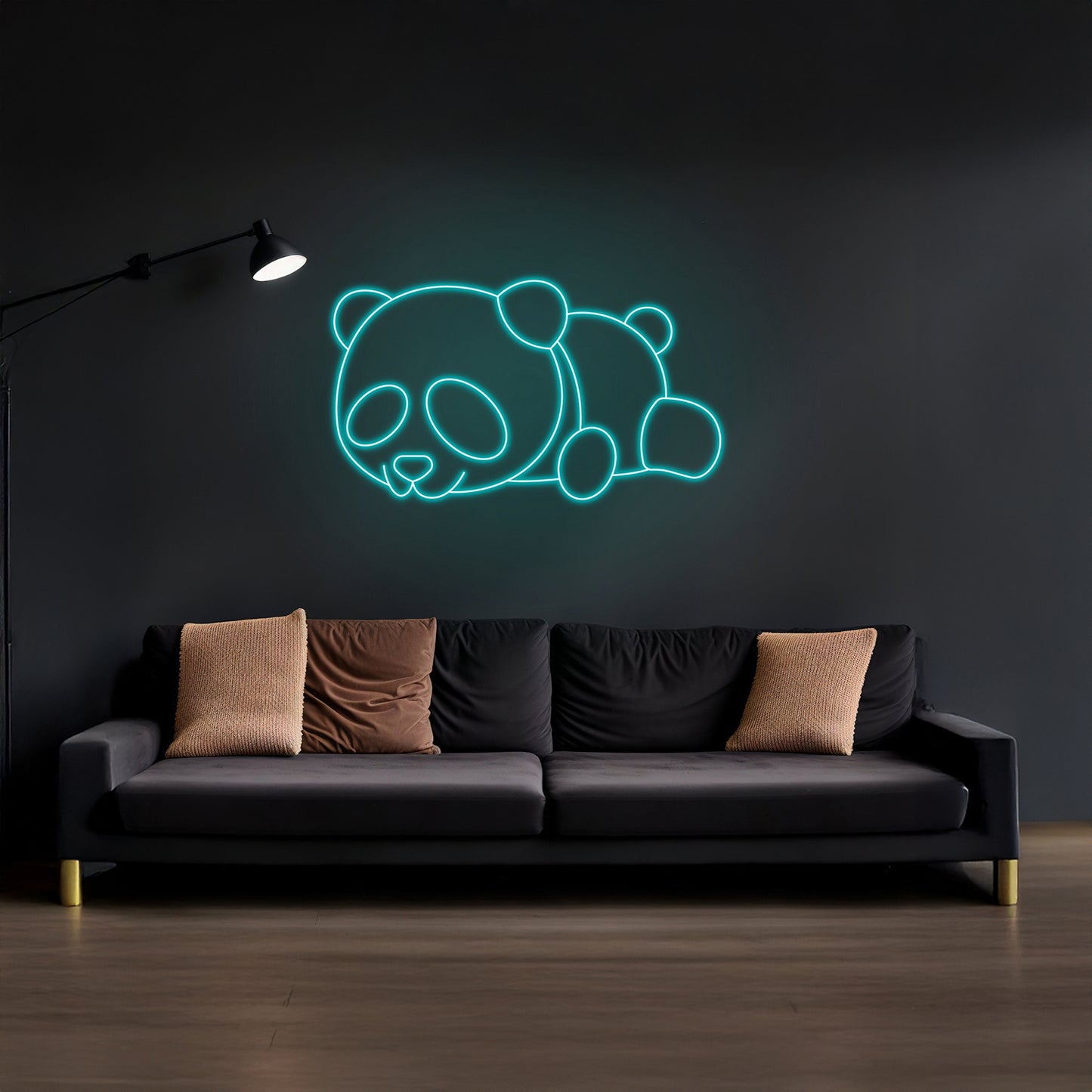 Lazy Panda Neon Sign