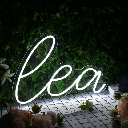 Lea White Led Neon Sign - Shineneon