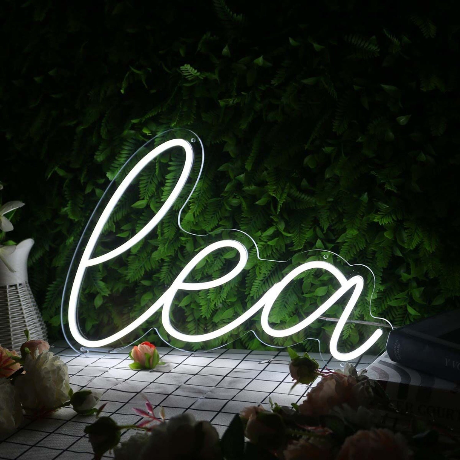 Lea White Led Neon Sign - Shineneon