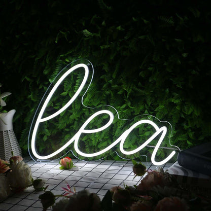 Lea White Led Neon Sign - Shineneon