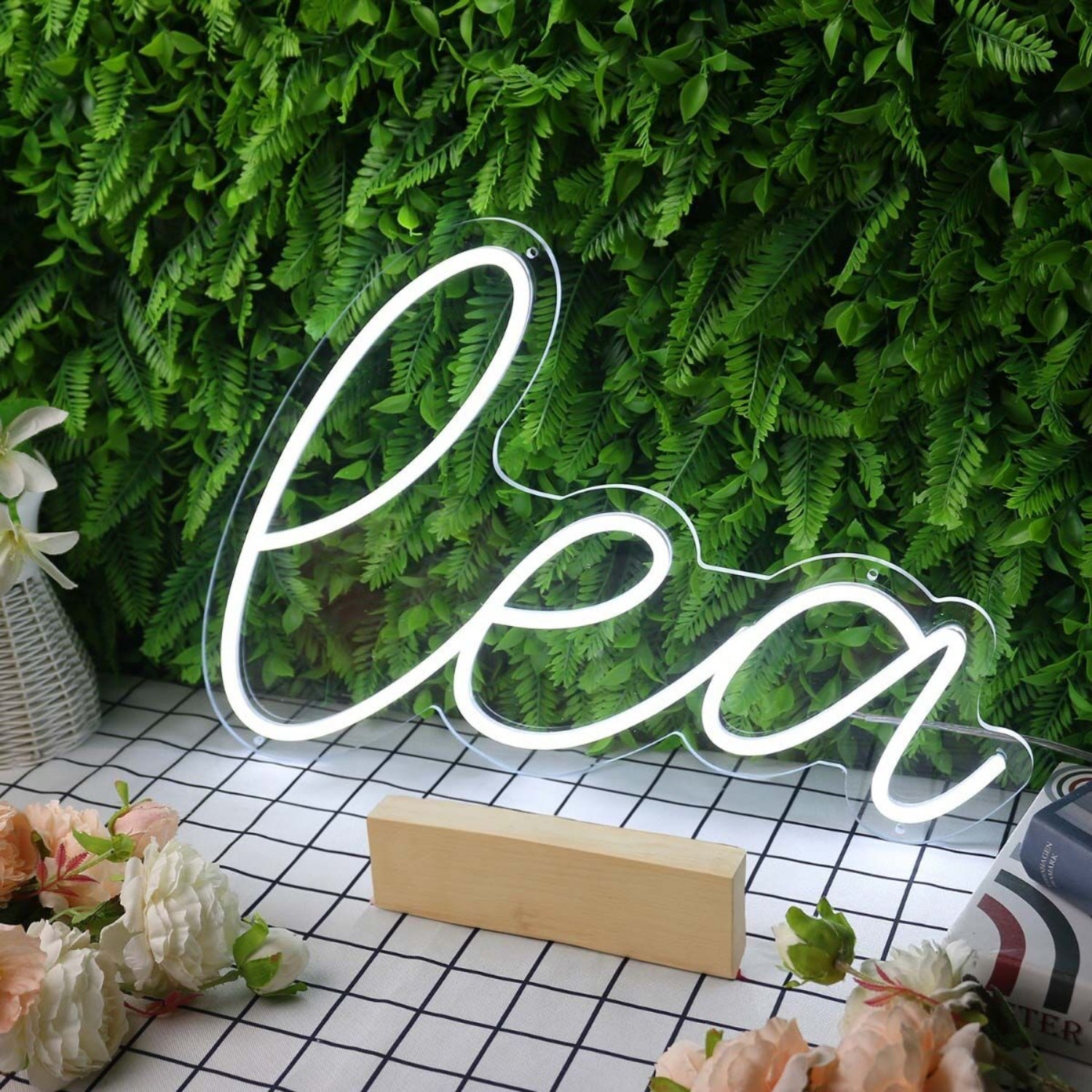 Lea White Led Neon Sign - Shineneon