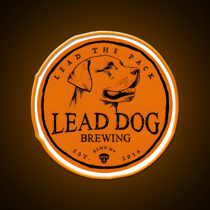 Lead Dog Brewery Beer Bar Decor Led Neon Sign Rgb Color - LED neon sign view 6