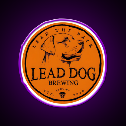 Lead Dog Brewery Beer Bar Decor Led Neon Sign Rgb Color - LED neon sign view 9