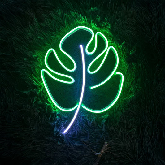 Leaf Led Sign