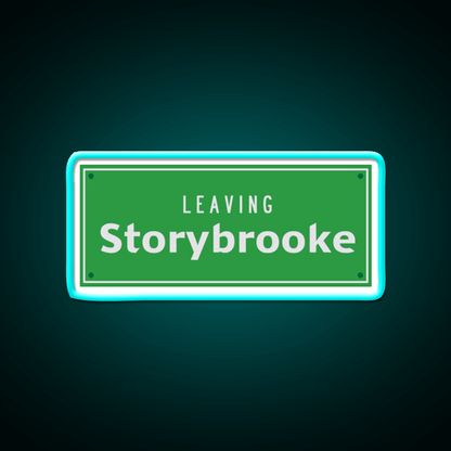 Leaving Storybrooke Welcome Led Neon Sign Open Sign Rgb Color - Shineneon