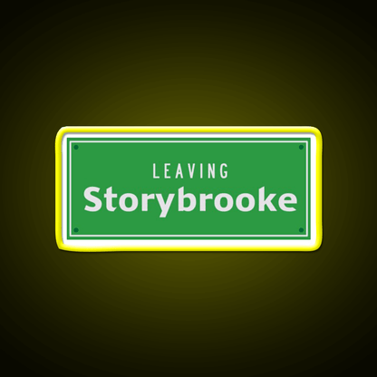 Leaving Storybrooke Welcome Led Neon Sign Open Sign Rgb Color - Shineneon