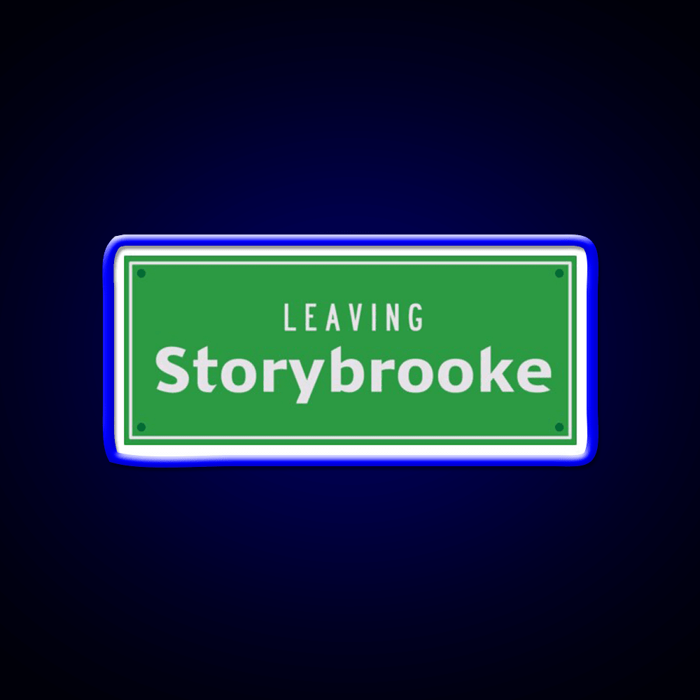 Leaving Storybrooke Welcome Led Neon Sign Open Sign Rgb Color - Shineneon