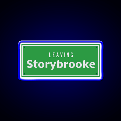 Leaving Storybrooke Welcome Led Neon Sign Open Sign Rgb Color - Shineneon
