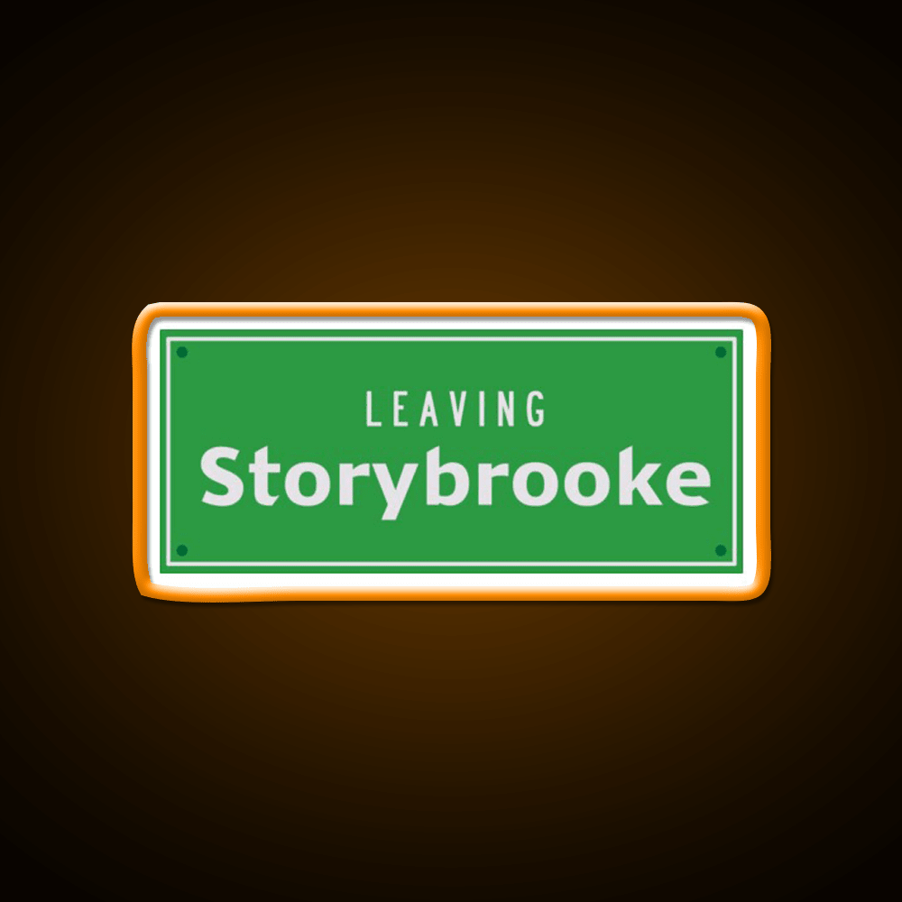 Leaving Storybrooke Welcome Led Neon Sign Open Sign Rgb Color - Shineneon