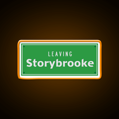 Leaving Storybrooke Welcome Led Neon Sign Open Sign Rgb Color - Shineneon