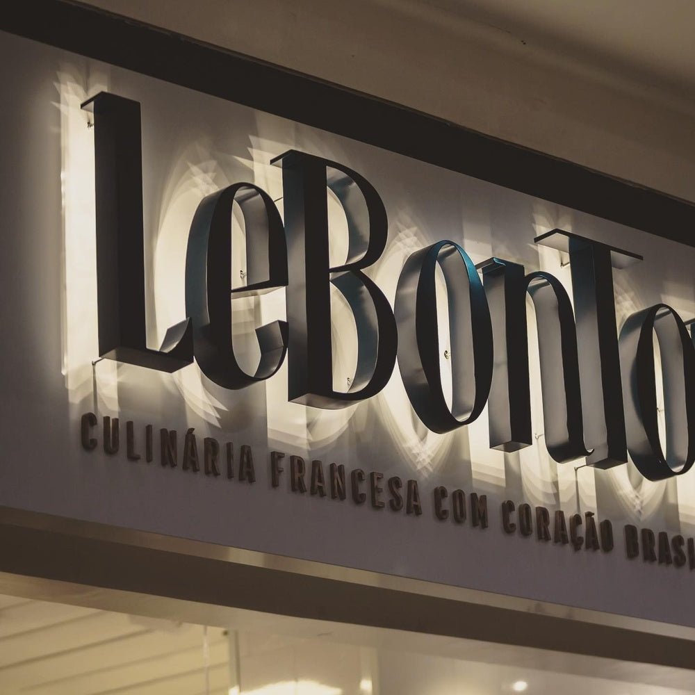 Lebonton 3D Backlit Channel Letters Led Light Sign - Shineneon
