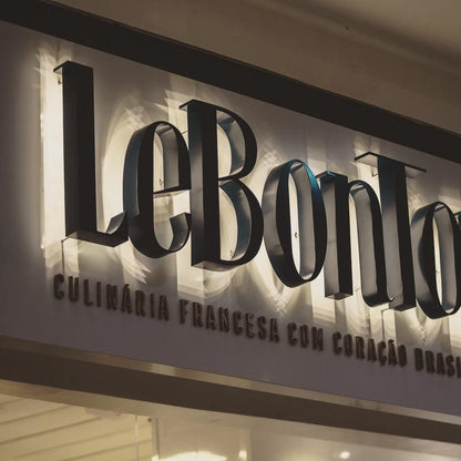 Lebonton 3D Backlit Channel Letters Led Light Sign - Shineneon