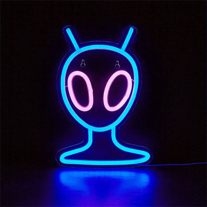 Led Alien Led Neon Sign Home Decor Offices Bars And Parties | Shineneon