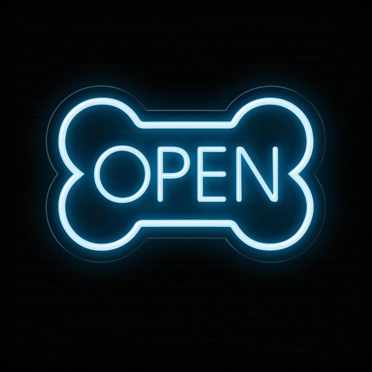 Led Dog Bone Led Neon Open Sign | Shineneon