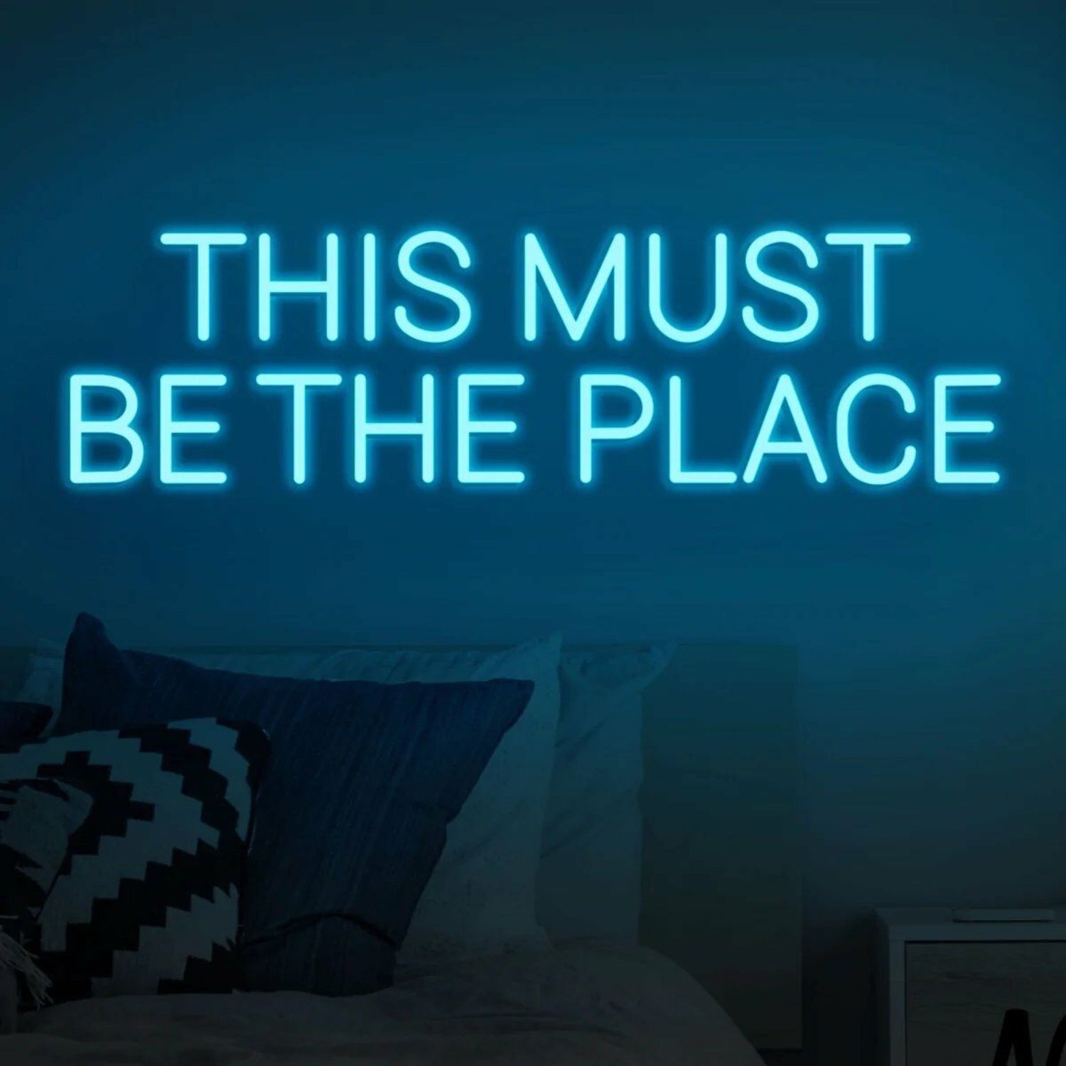 Led Neon Sign This Must Be The Place For Home | Shineneon