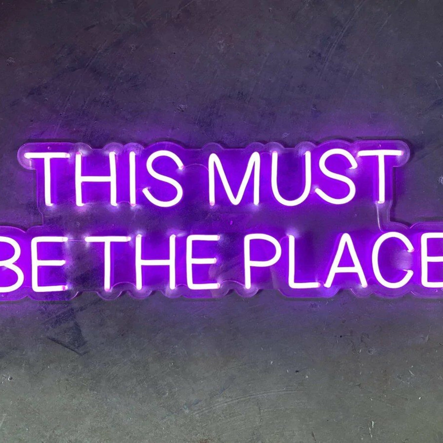 Led Neon Sign This Must Be The Place For Home | Shineneon