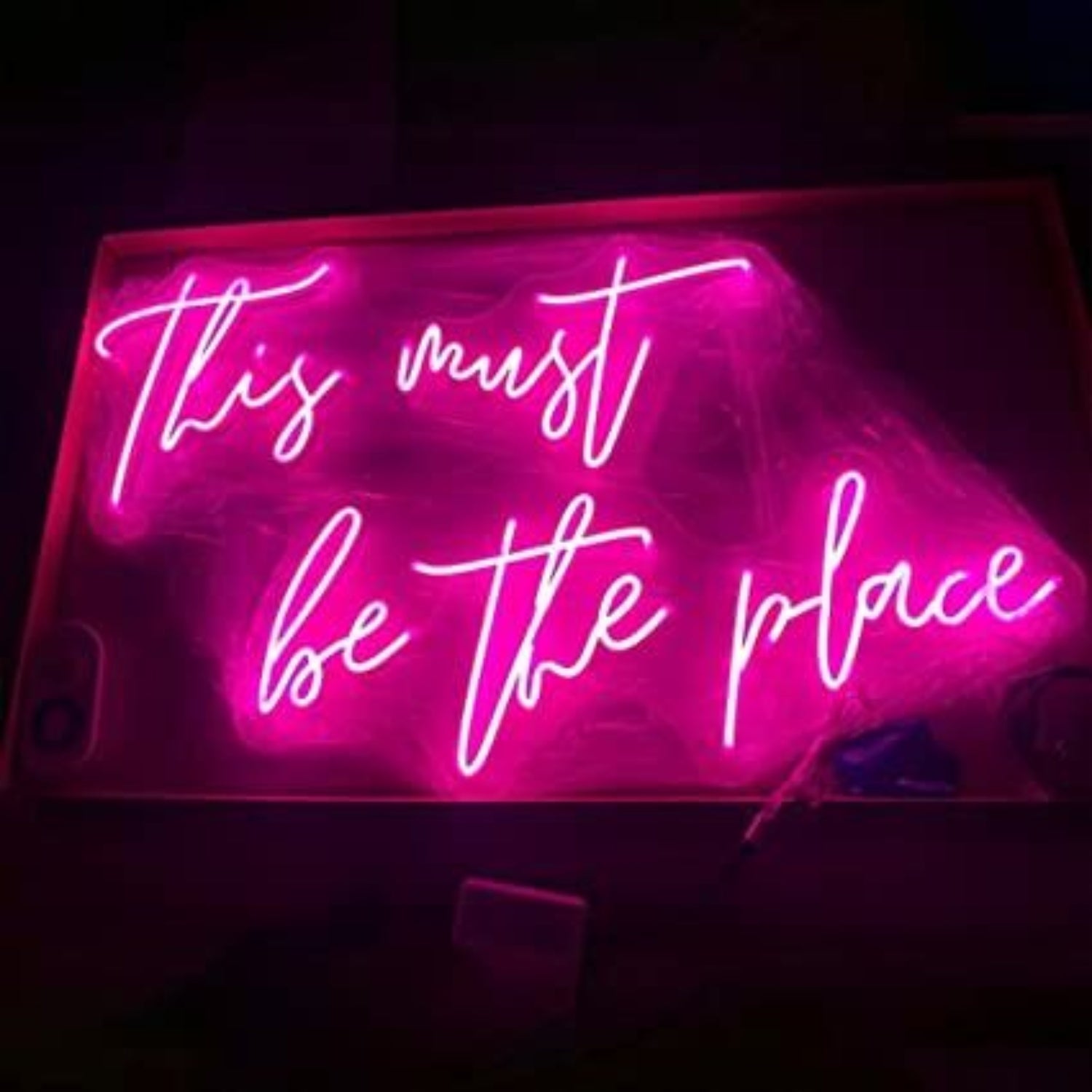 Led Neon Sign This Must Be The Place Sign Led Neon Signs | Shineneon