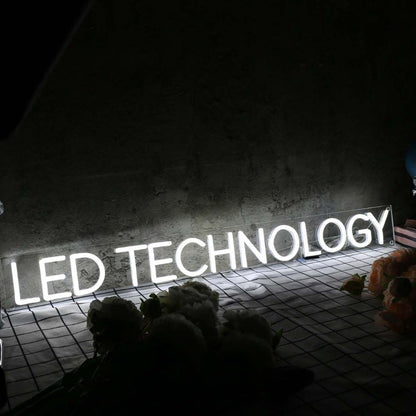 Led Technology White Led Neon Sign - Shineneon