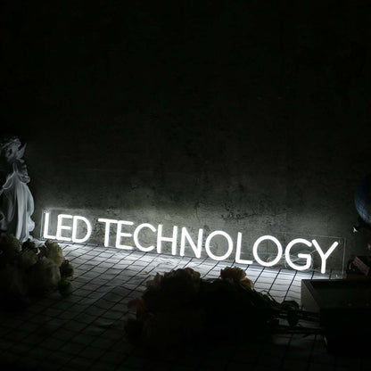 Led Technology White Led Neon Sign - Shineneon