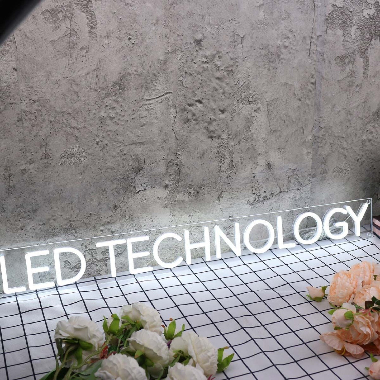 Led Technology White Led Neon Sign - Shineneon